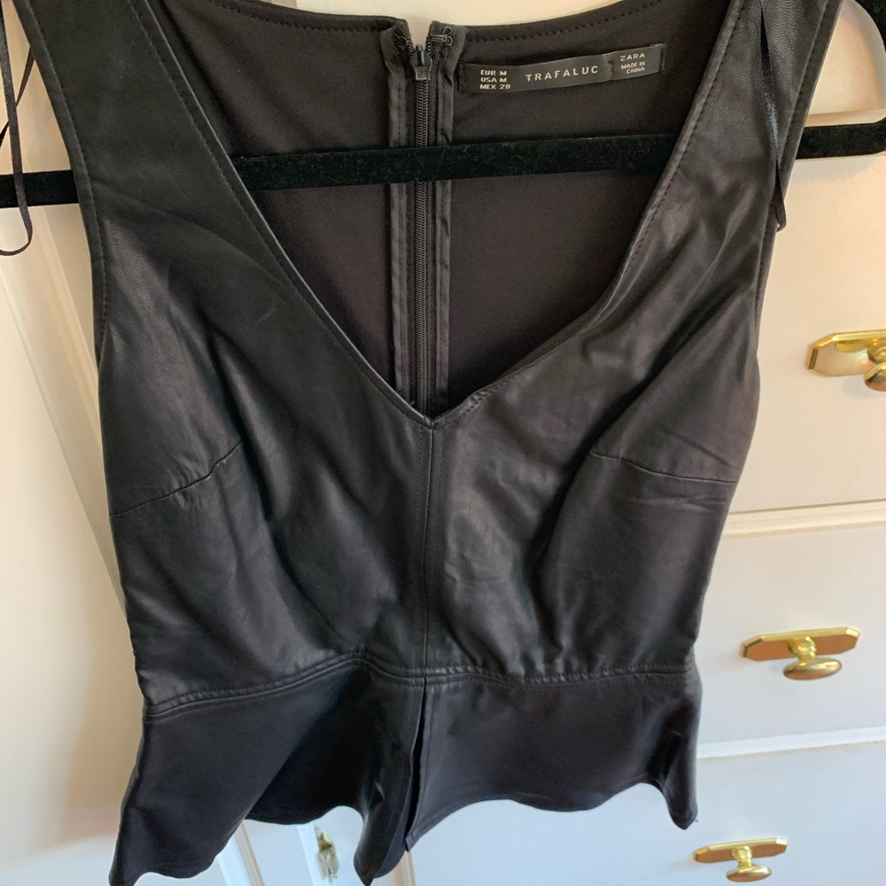 Zara peplum top